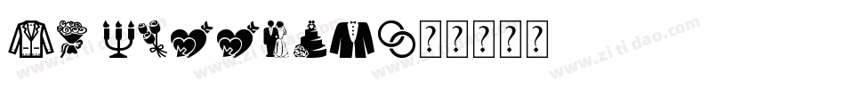 CK Wedding字体转换